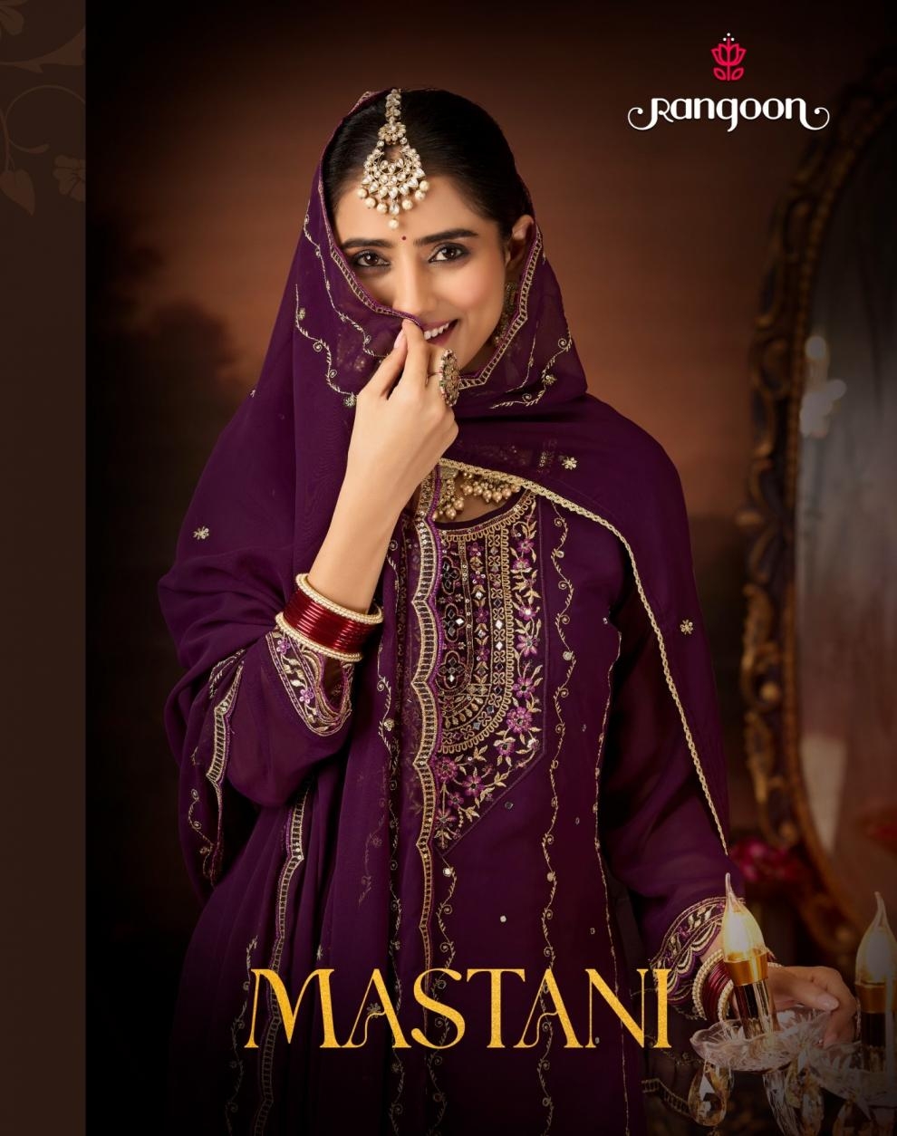 rangoon mastani series 10431-10434 Georgette readymade suit