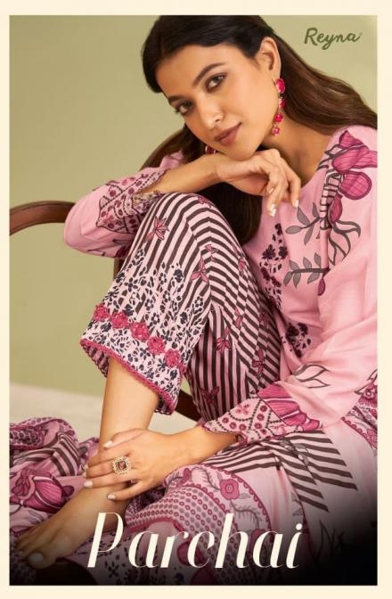 reyna parchai series 10470-10472 monga silk wholesale suit 