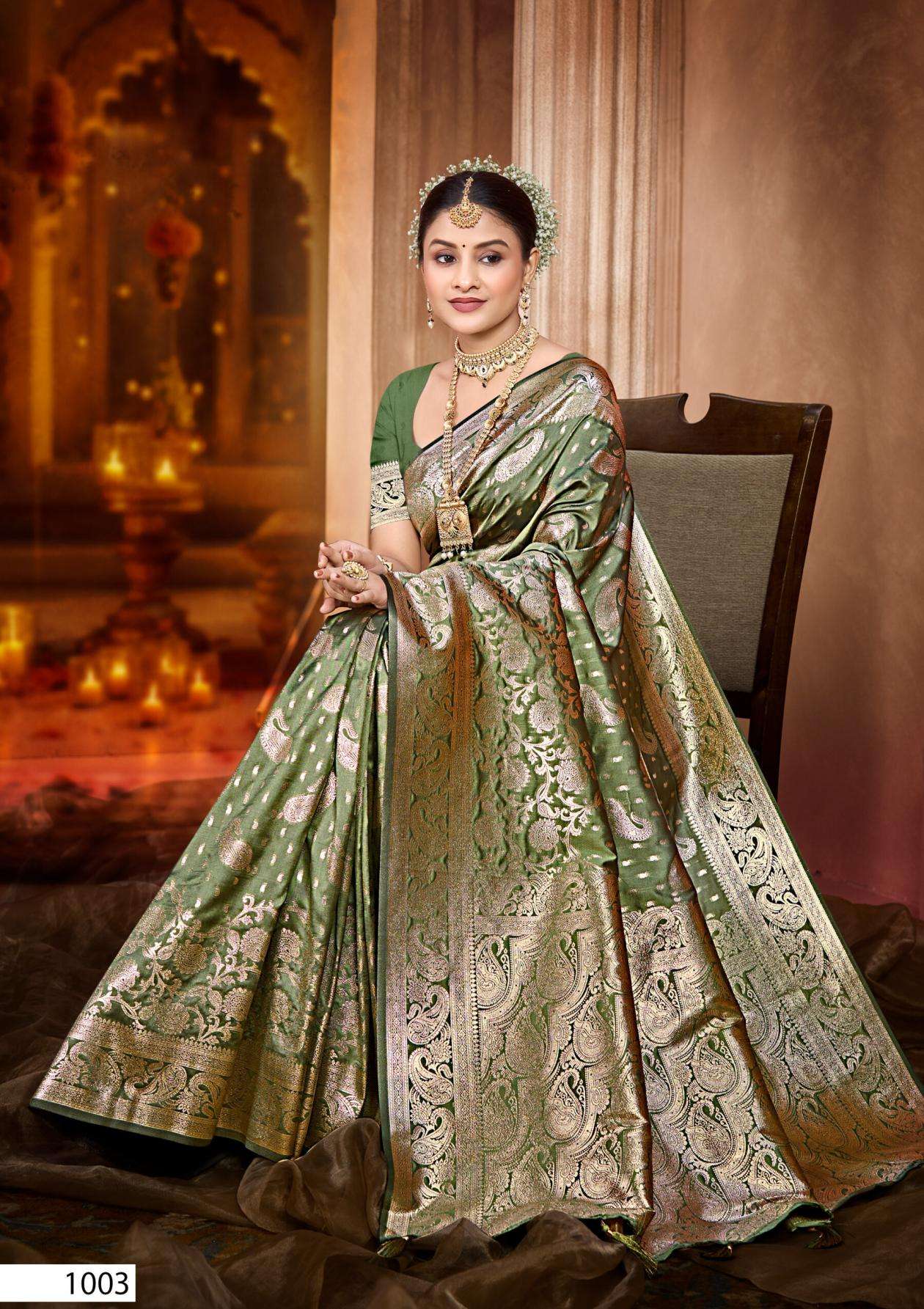 Saroj Matka silk vol.2 series 1001-1004 50*600 Silk saree 