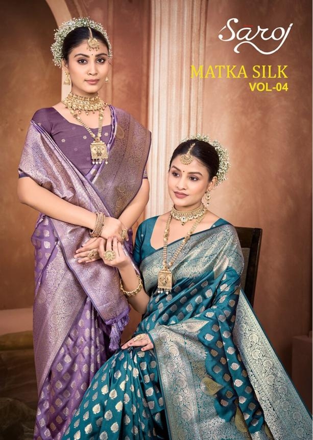 Saroj Matka silk vol.4 series 1001-1004 50*600 Silk saree