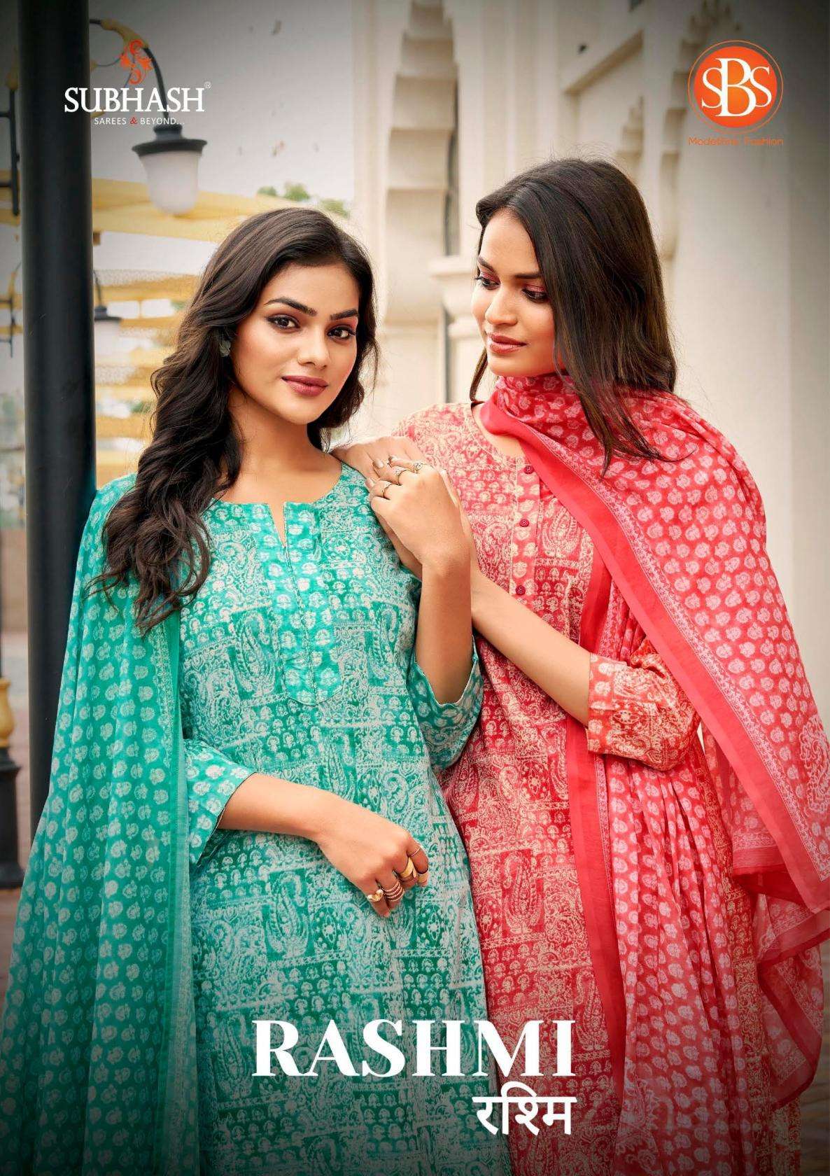 sbs subhash rashmi series 6420-6423 cotton wholesale suit 