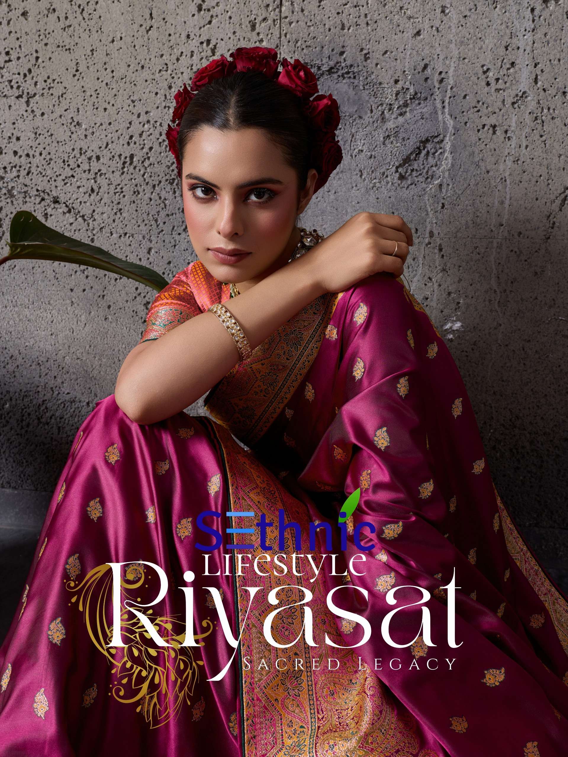 Sethnic Lifestyle Riyasat series 11301-11304 Premium high-glaze Makhmal Satin Silk saree