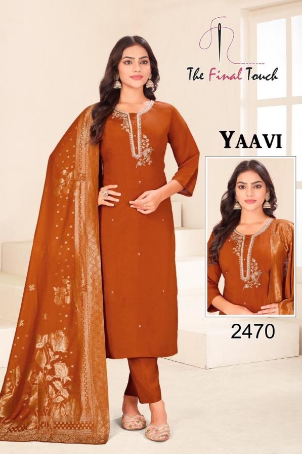 the final touch yaavi series 2463-2470 roman readymade suit 
