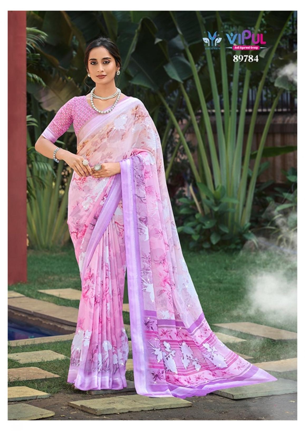 vipul emirah series 89784-89791 fancy wholesale saree