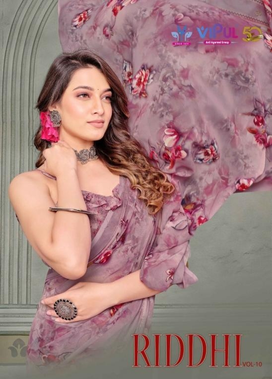 vipul riddhi vol 10 series 84591-84599 weightless saree