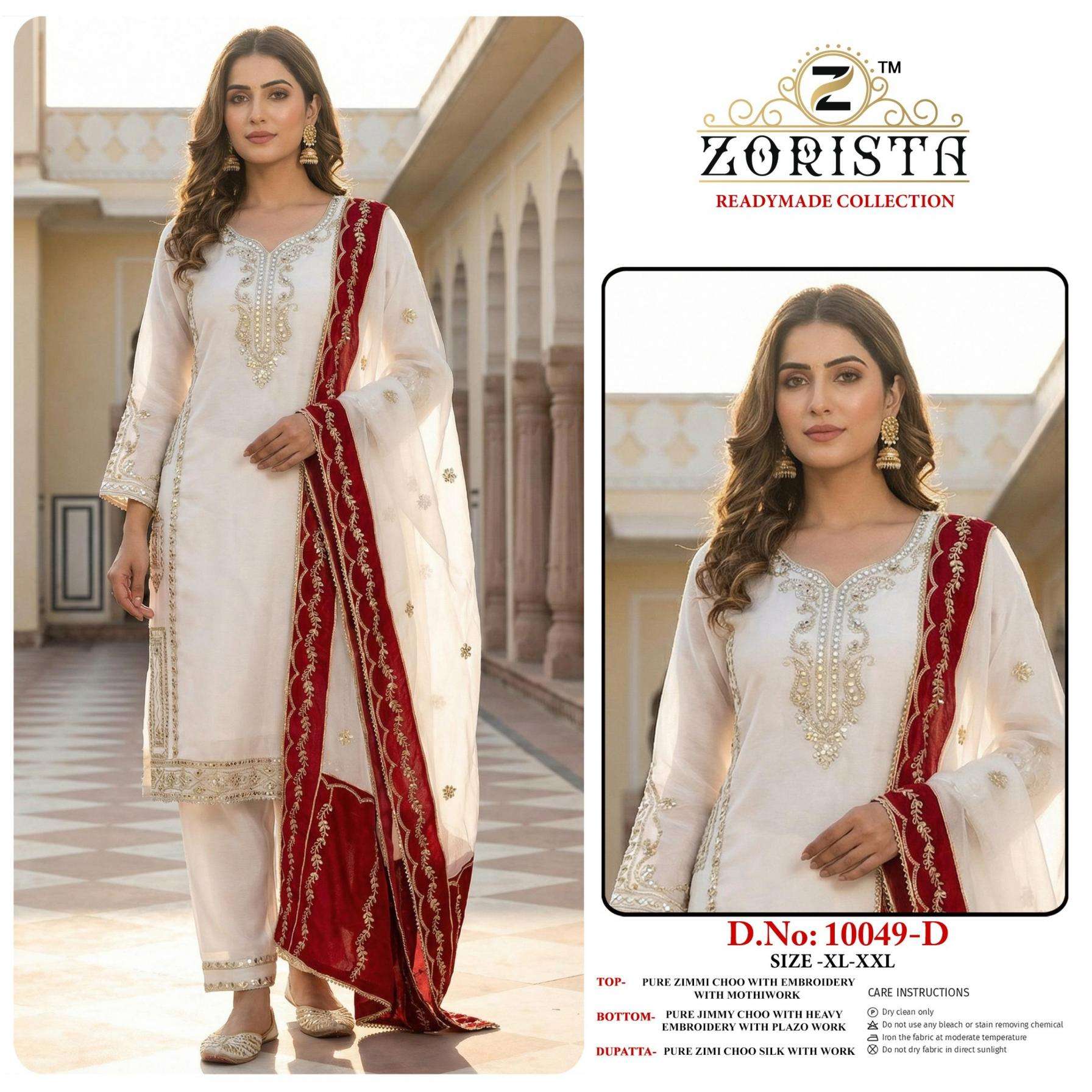 zorista 10049 stitch zimmy choo readymade pakistani suit