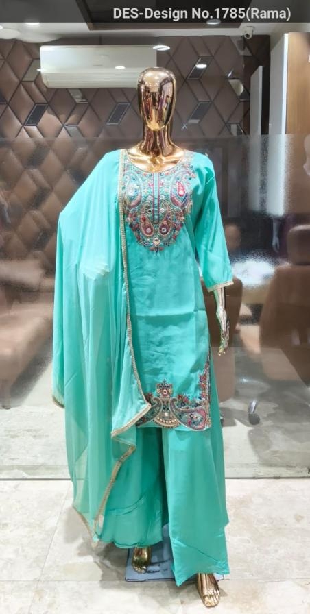 aanchi 1785 SHIMMER wholesale readymade suit 