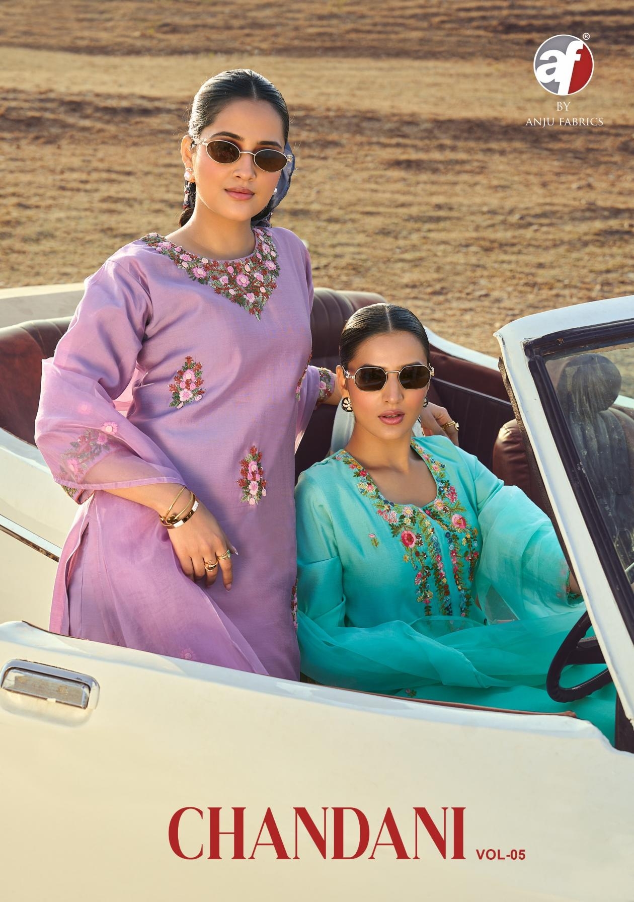 anju fab chandani vol 5 series 5081-5085 Modal Silk readymade suit 