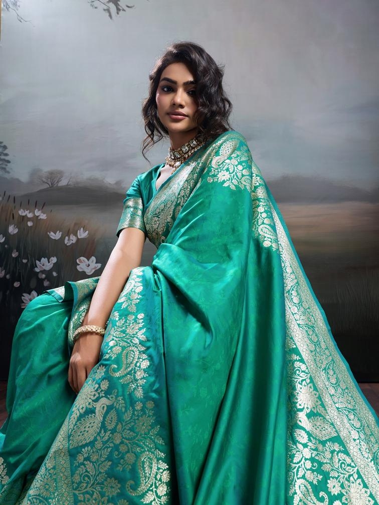 astita rajwada silk series 1001-1006 silk zari work amazing saree women