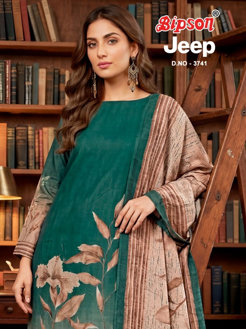 bipson prints jeep wrangal 3741 roman printed amazing dress materials