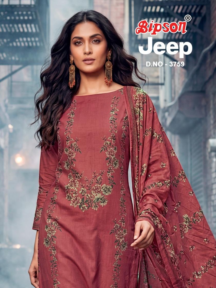 bipson prints jeep wranglar 3759 roman silk wholesale salwar kameez