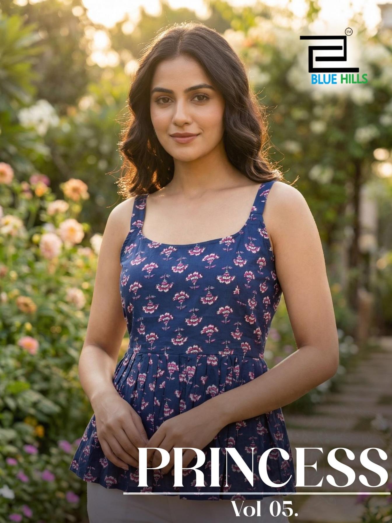 blue hills princess vol 5 series 1001-1006 cotton wholesale tops