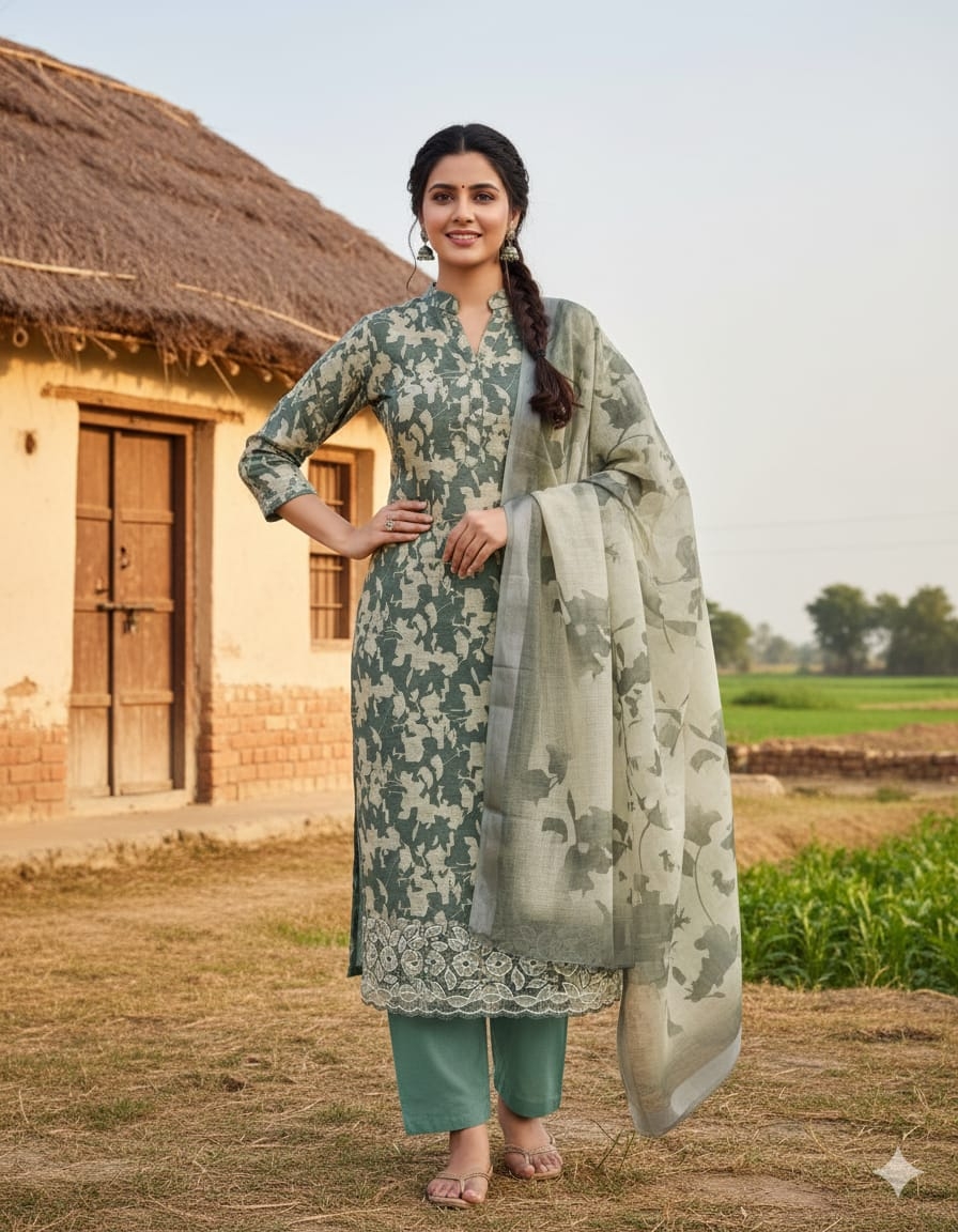 COOL COOL LILAN COTTON DIGITAL PRINT wholesale suit 