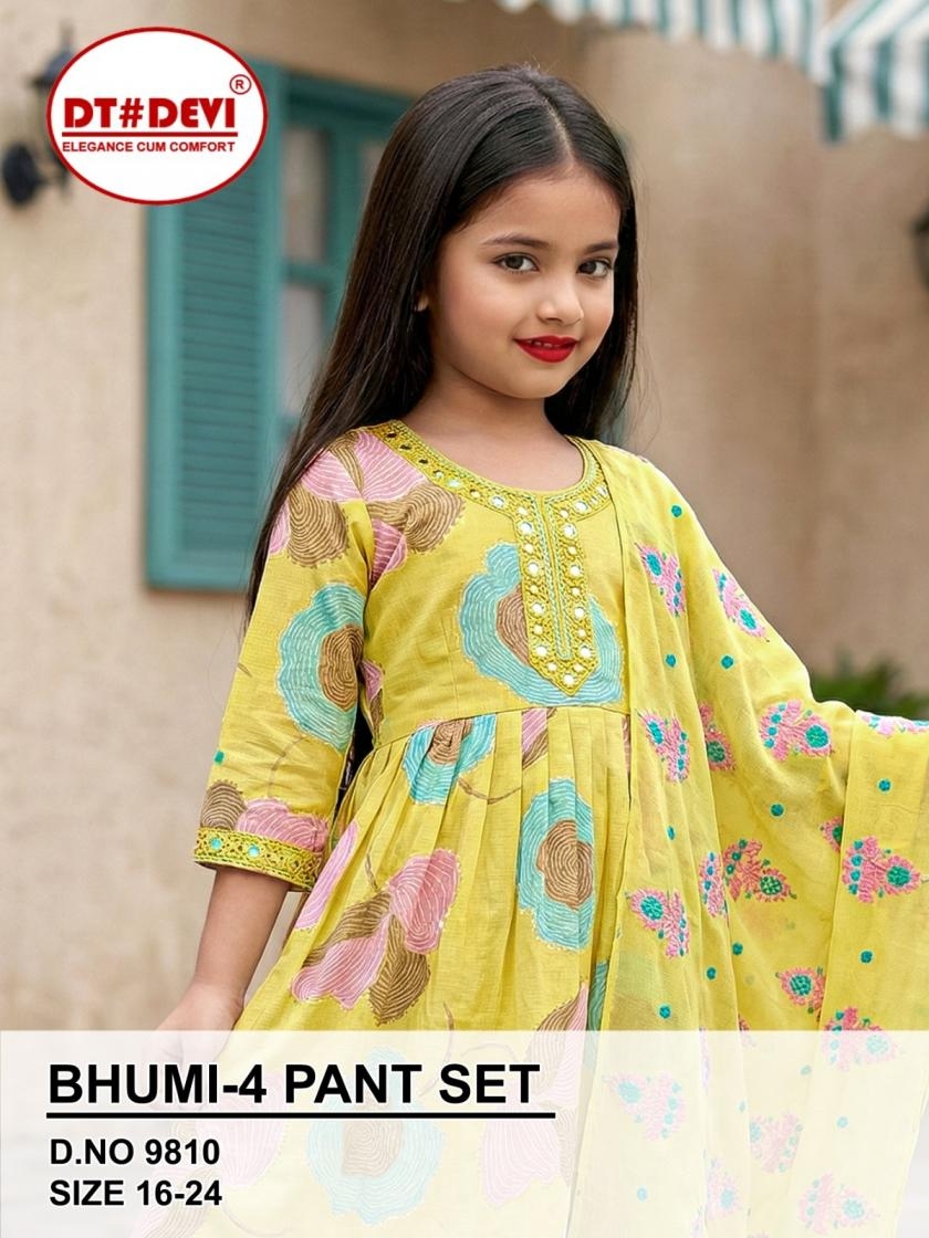 dt devi bhumi vol 4 series 9810 roman silk fully stitch dress