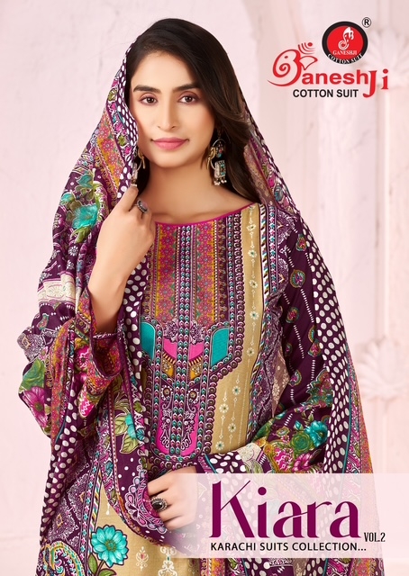 Ganeshji Kiara Vol-2 series 2001-2008 Cotton readymade wholesale suit