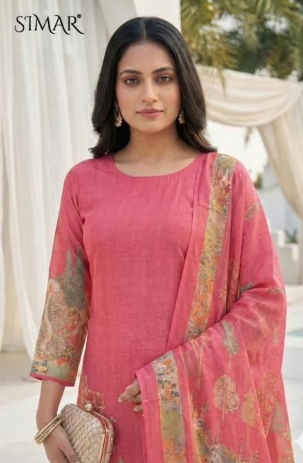 glossy simar alina series 8003A to 8003D elegance salwar kameez in wholesale surat