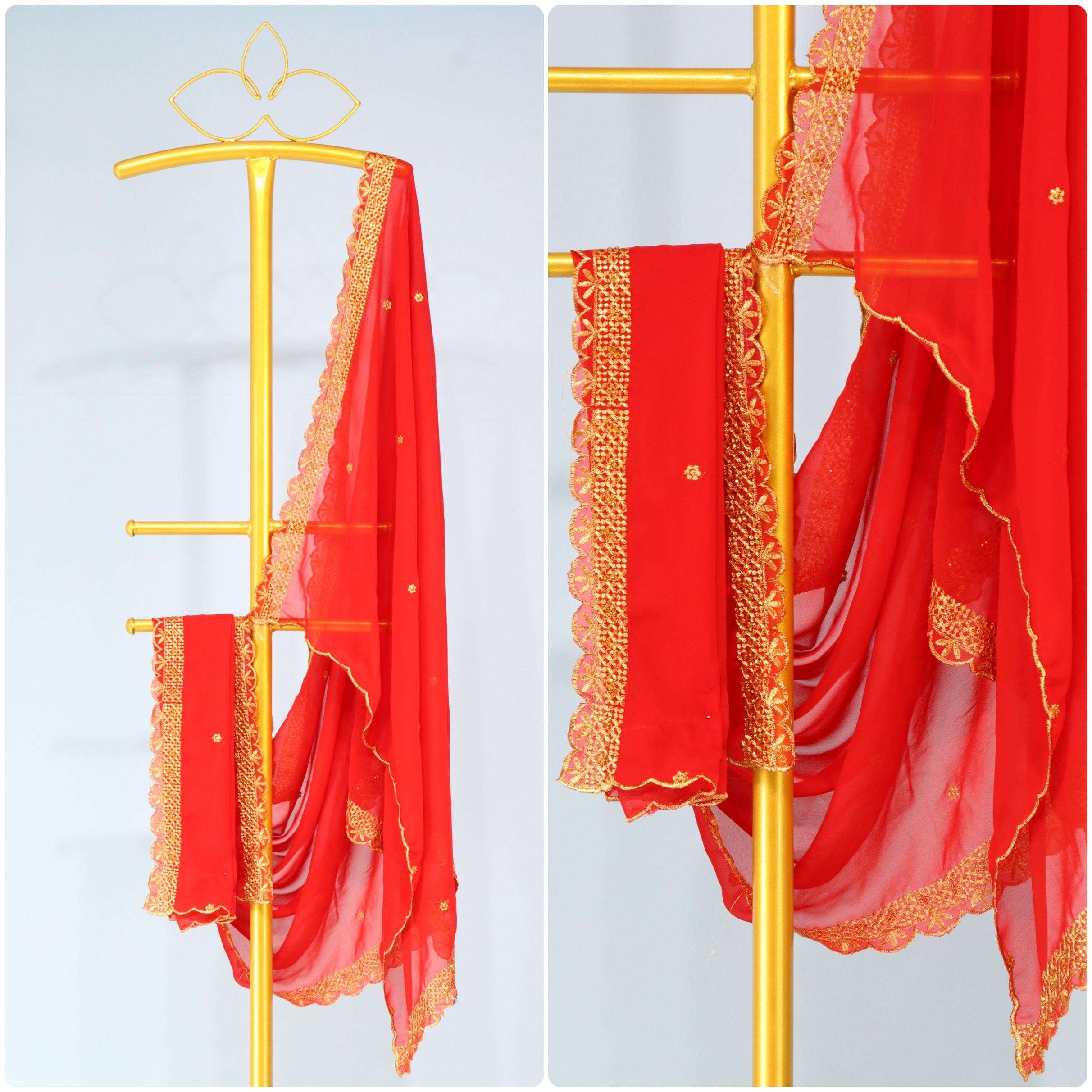 grtn8081 faux georgette designer readymade dupatta for girls