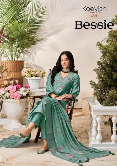 kaavish bessie series 2011-2016 pure modal silk wholesale suit 