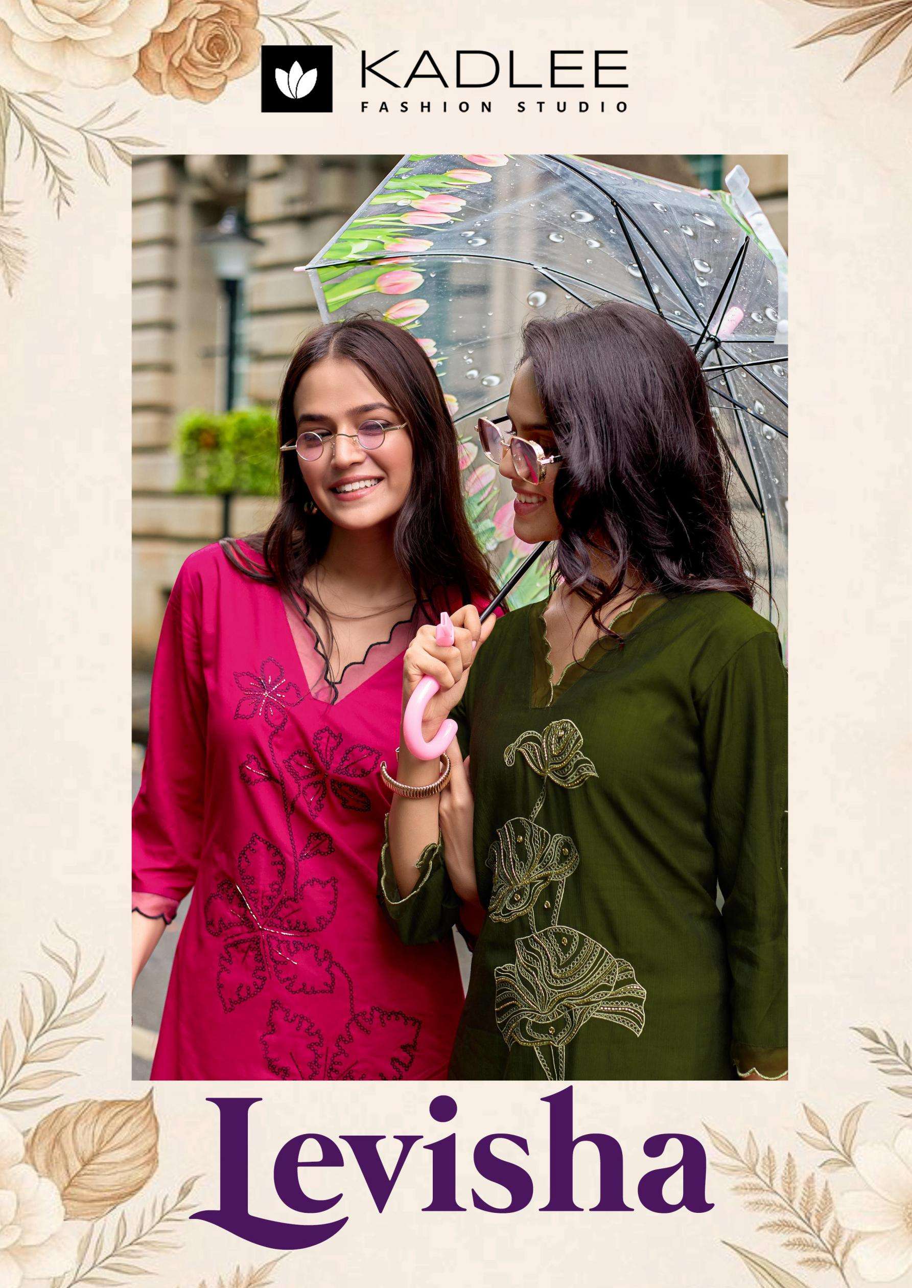 kadlee levisha series 4001-4004 viscose weaving co-ord sets