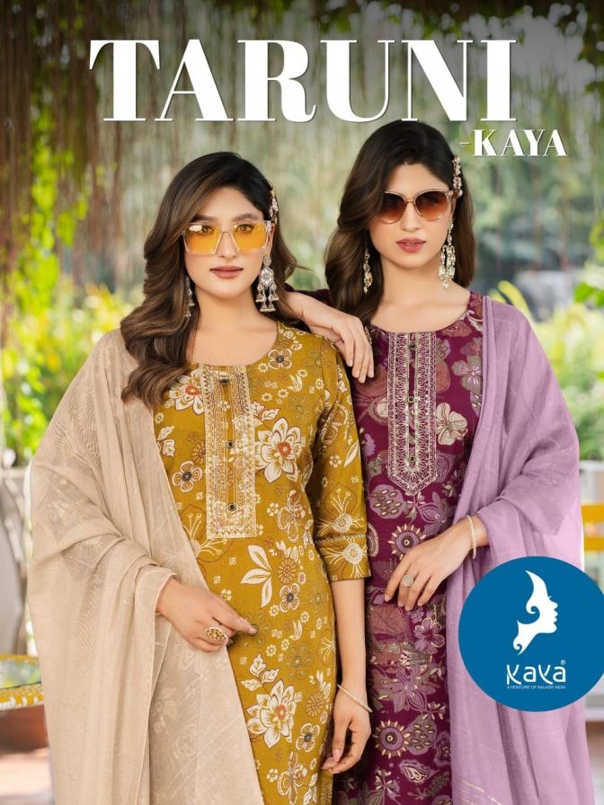 kaya taruni series 01 to 06 vertican fully stitch salwar suit in wholesale surat