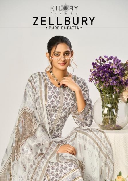 kilory trends zellbury series 2501-2506 lawn cotton wholesale suit 