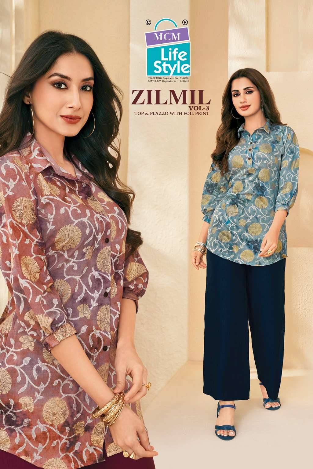 MCM Zilmil Vol-3 series 306-315 Premium Vertican wholesale co-ord sets