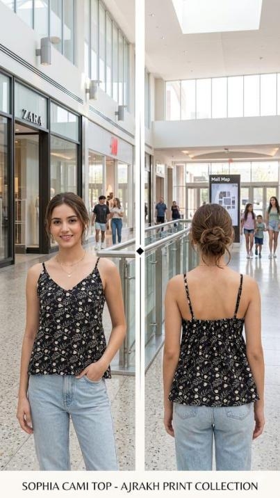 modern readymade sleeveless elegance cotton combo tops online