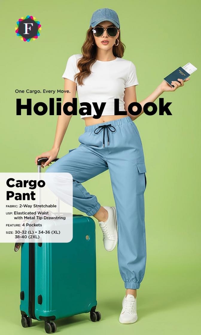 pr cargo readymade stylish Imported soft stretchable pant in wholesale surat