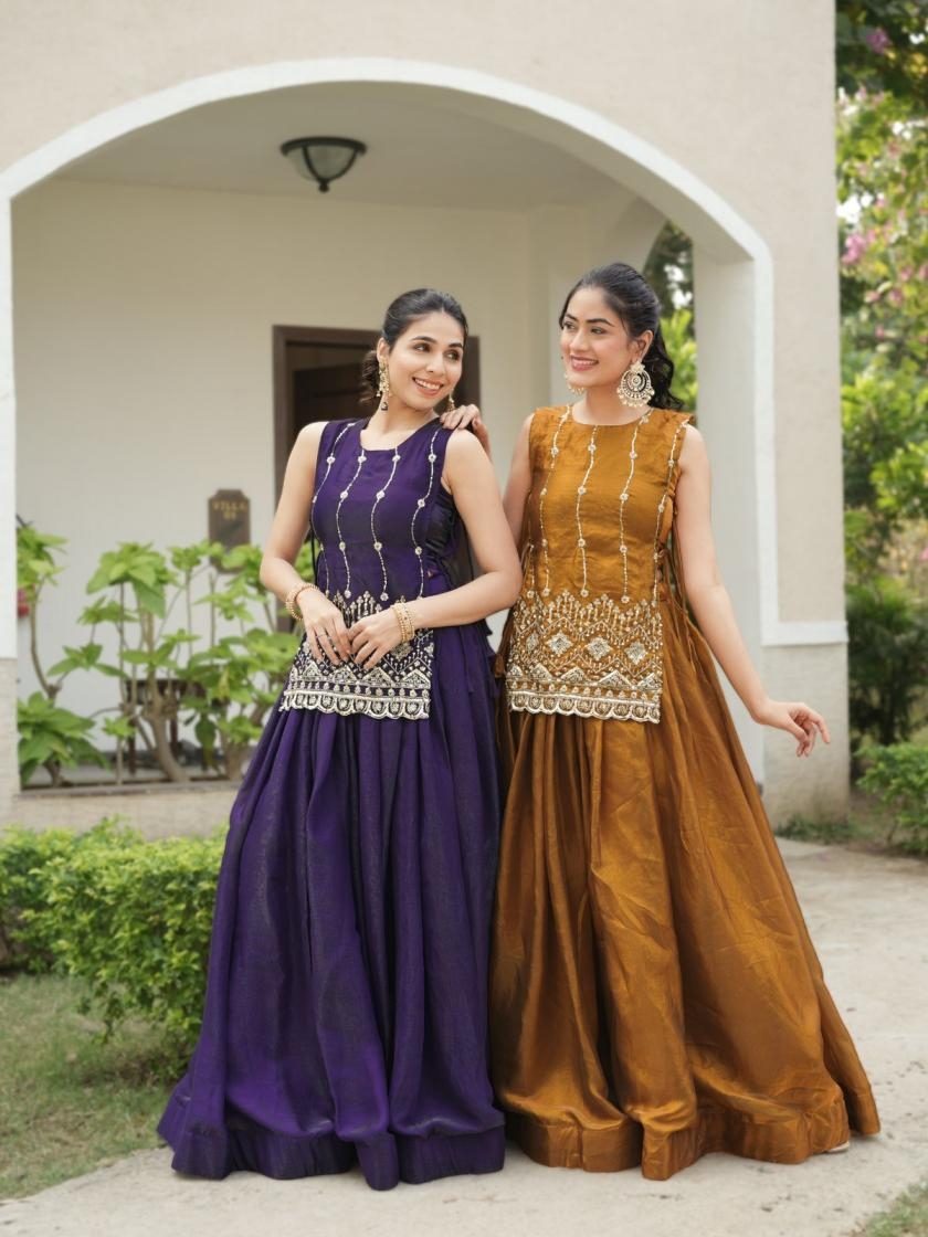 pr grtn8129 amazing fandy fully stitch chaniya choli with jackets in wholesale surat