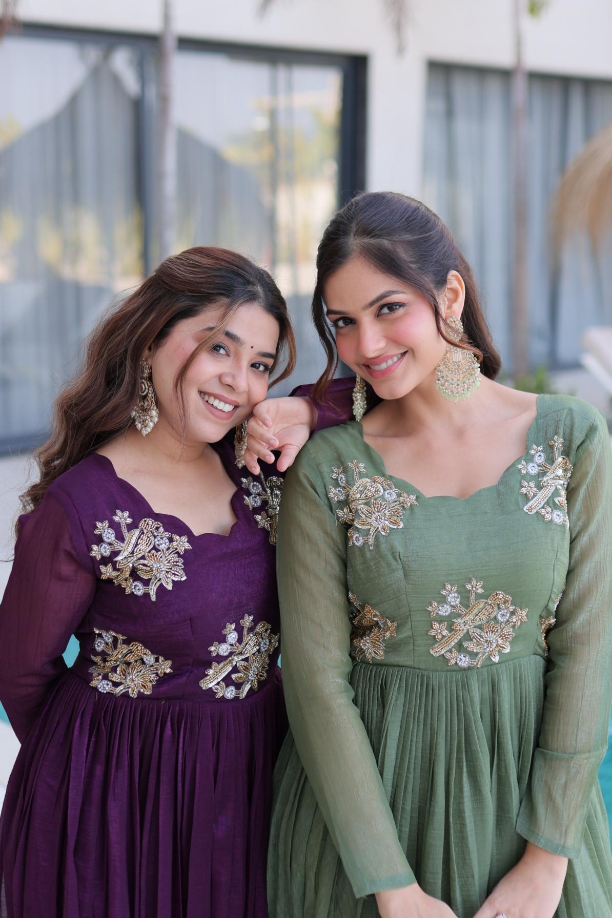 pr ka 1222 silver crunchy readymade stylish gowns in wholesale surat