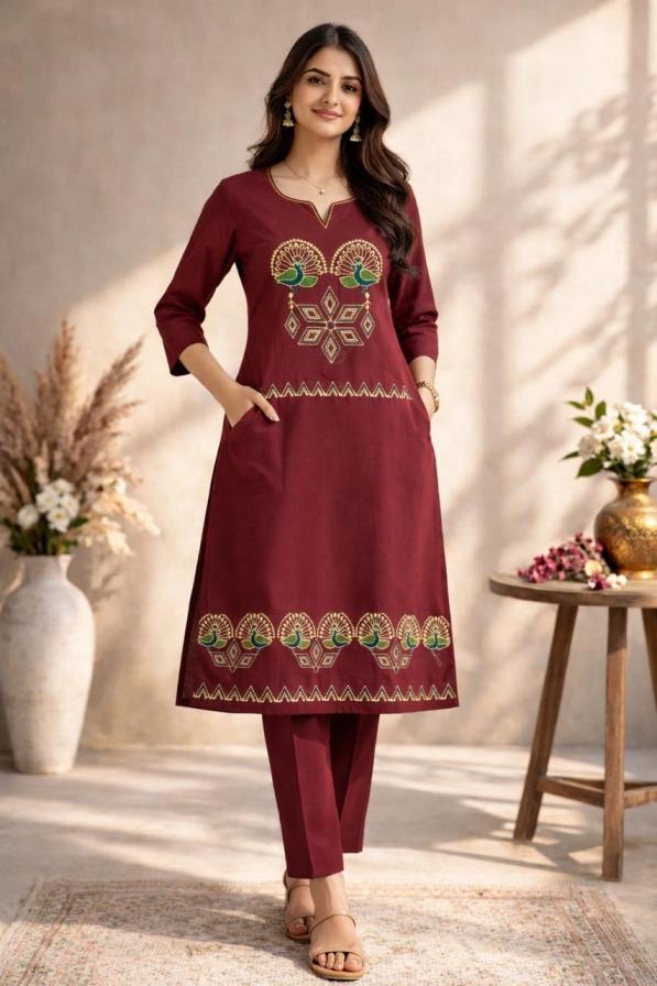 pr modern cotton dhabhu fully stitch unique combo co-ord set in wholesale surat
