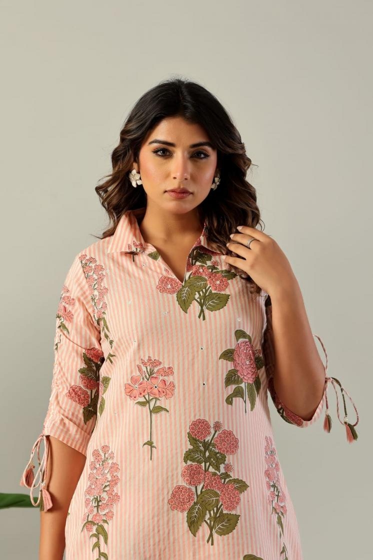 pr modern cotton readymade stylish combo co-ord set in wholesale surat