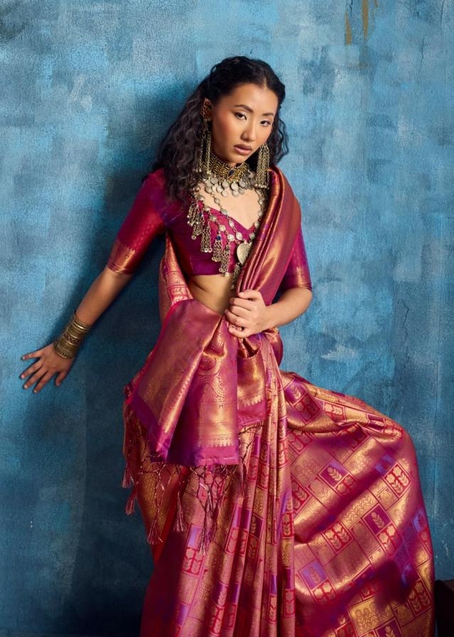 rajtex kalaa studio series 001 TO 006 handloom amazing weaving silk sarees in wholesale surat