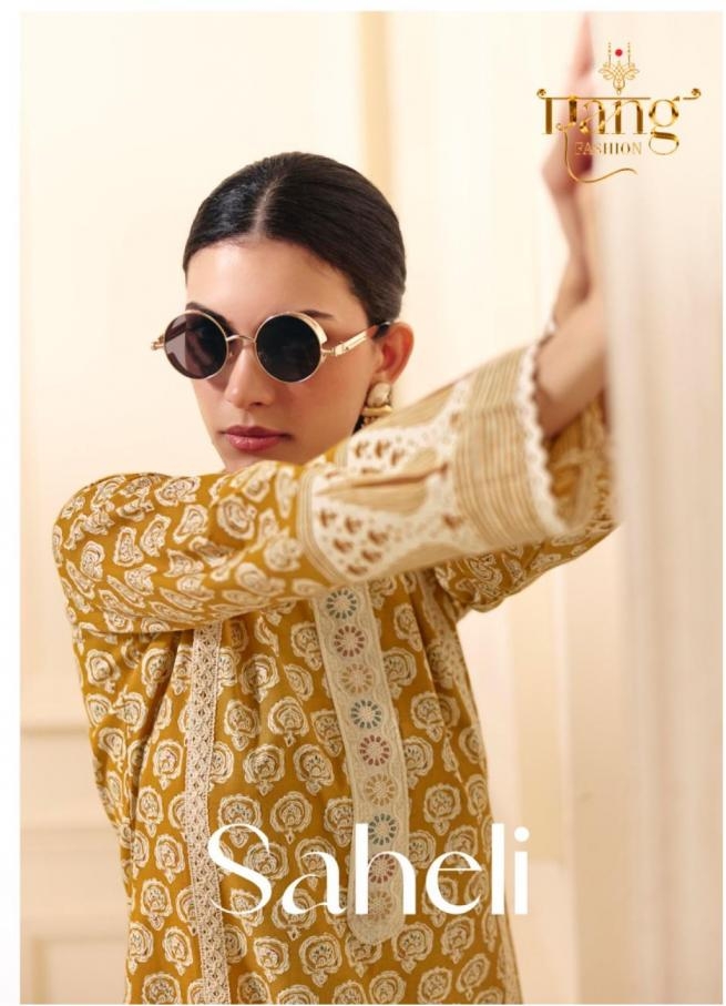 rang fashion saheli series 1001-1004 cambric cotton salwar kameez