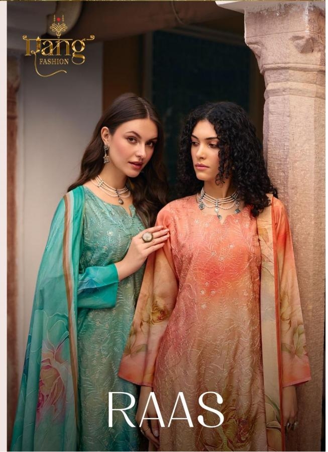 rang raas series 1001 to 1004 viscose muslin salwar kameez in wholesale surat