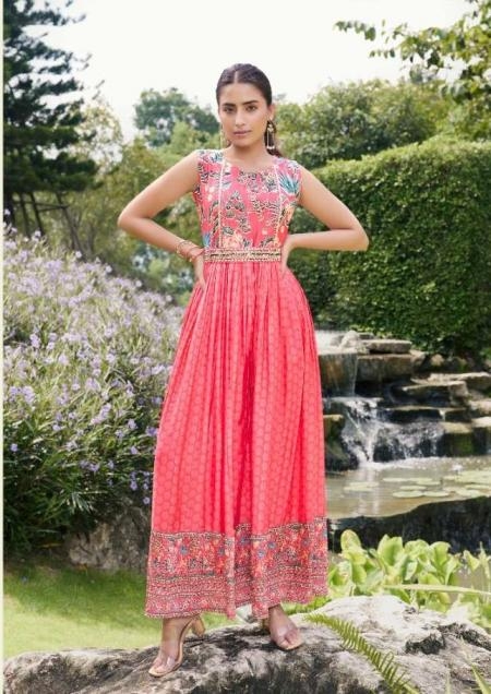 s4u blush digital printed muslin single stylish pink jumpsuit online