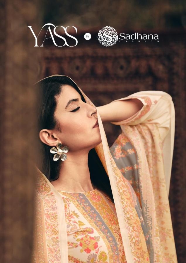 sadhana yass series 11161-11166  milanz cotton wholesale suit 