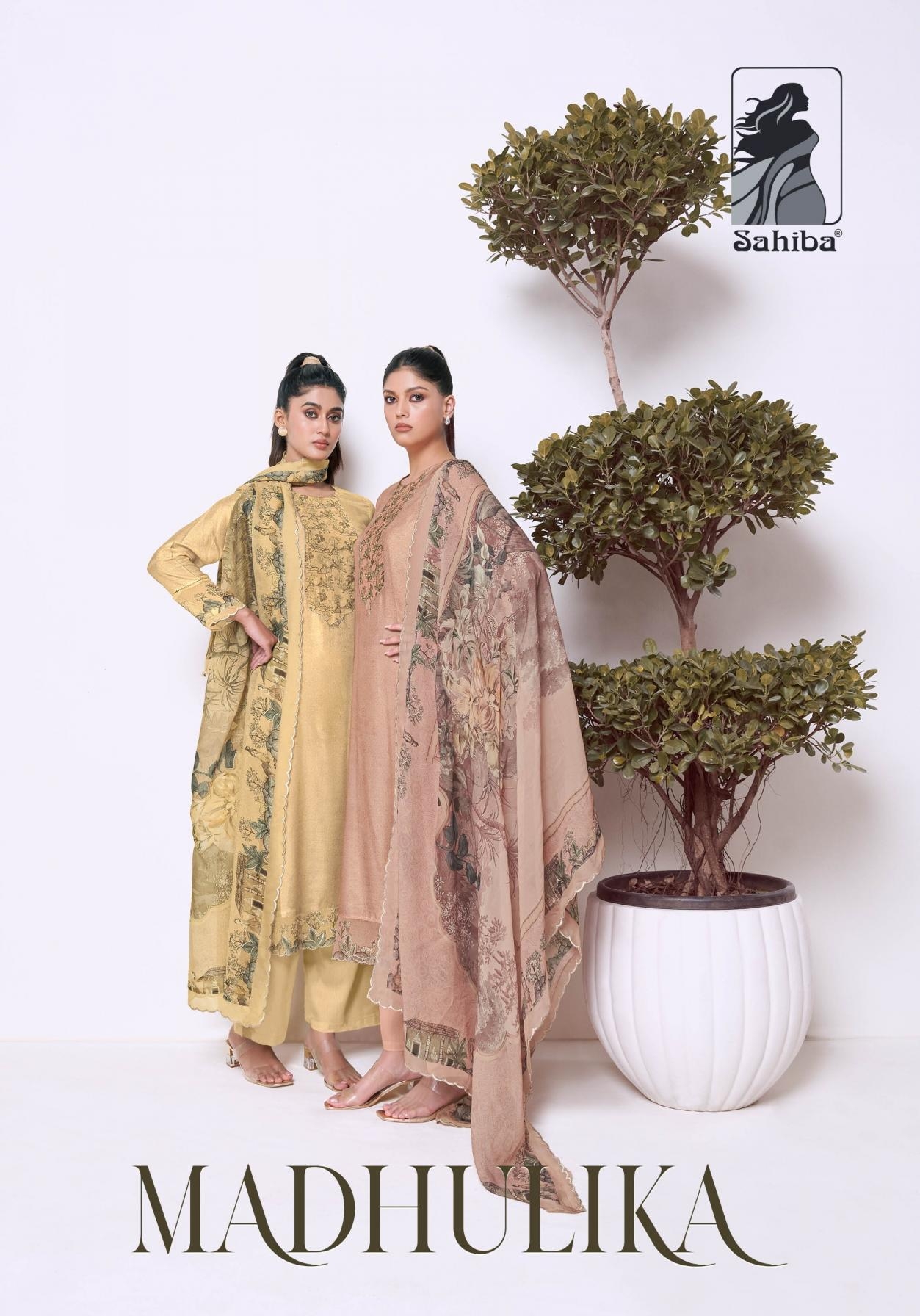sahiba madhulika bemberg silk wholesale salwar kameez