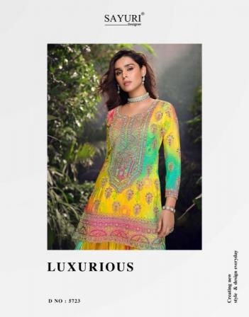 sayuri designer carnival 5723 premium real chinon silk wholesale suit 