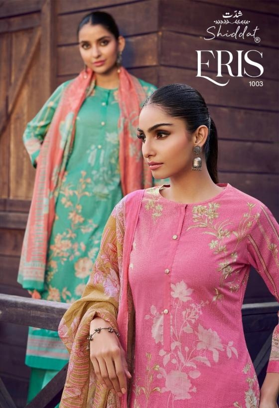 shiddat eris 1003 cambric unstitched printed salwar kameez