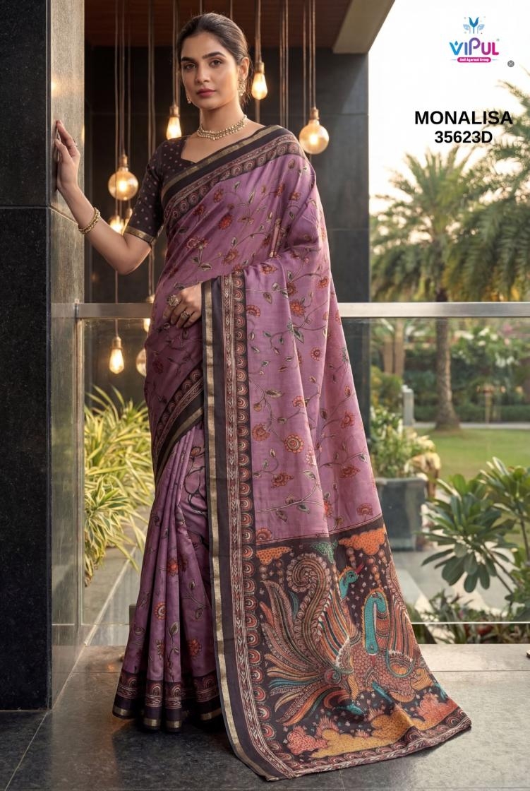 vipul fashion monalisa 35623 mal cotton elegant saree