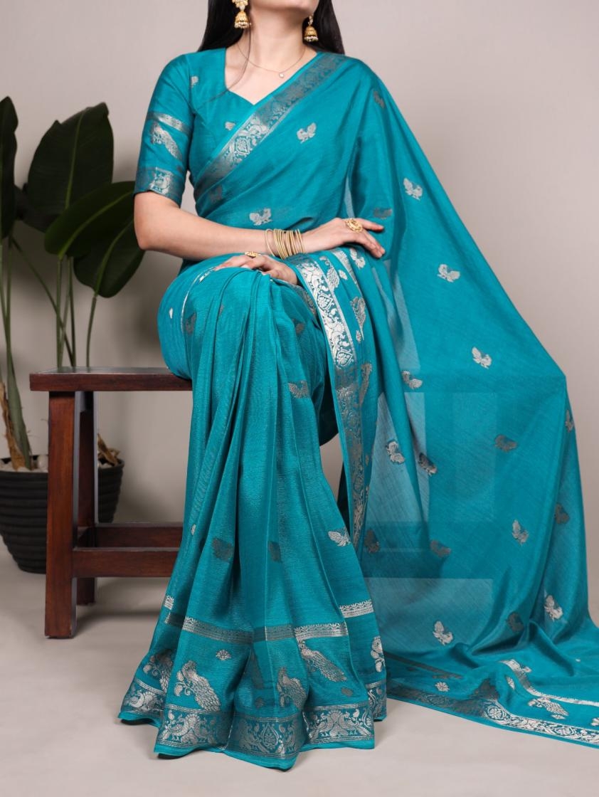 ynf7913 crape weaving hit design saree online