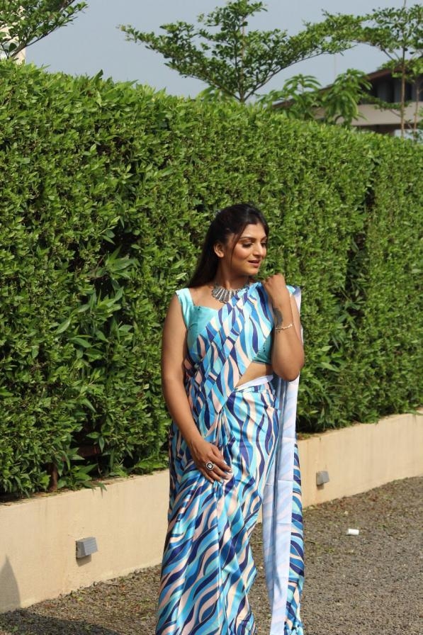 ysc japan satin leheriya print pretty look best saree wholesaler