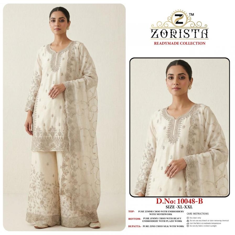 zorista 10048 zimmi choo trendy pakistani plazzo suits