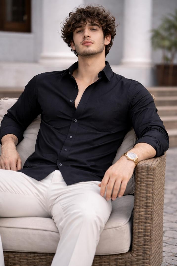 arjun vol 7 readymade shop trendy cotton satin mens shirt online