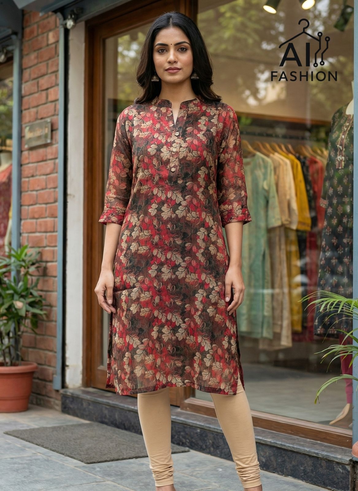 bt 3525 Rashmika Simmer silk Regular and office wear Printed kurti