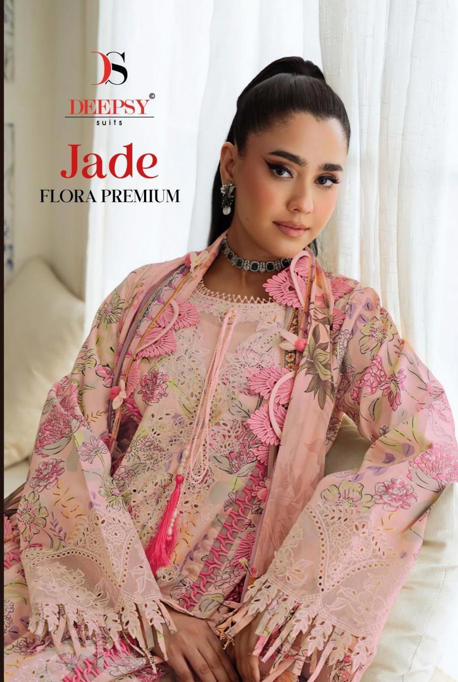 deepsy suit jade flora premium series 5801-5808 pure cotton wholesale suit 