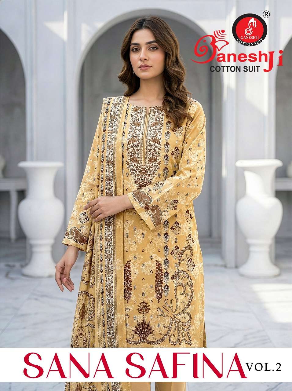 Ganeshji Sana Safina Vol-2 series 2001-2008 Soft Cotton readymade wholesale suit