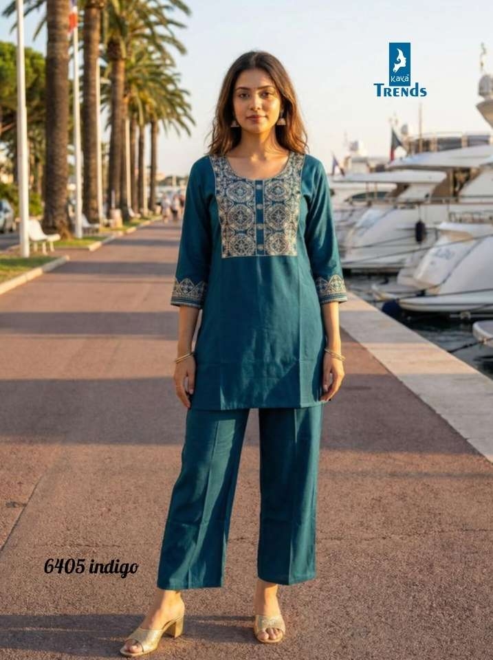 kaya 6405 readymade rayon combo co-ord sets