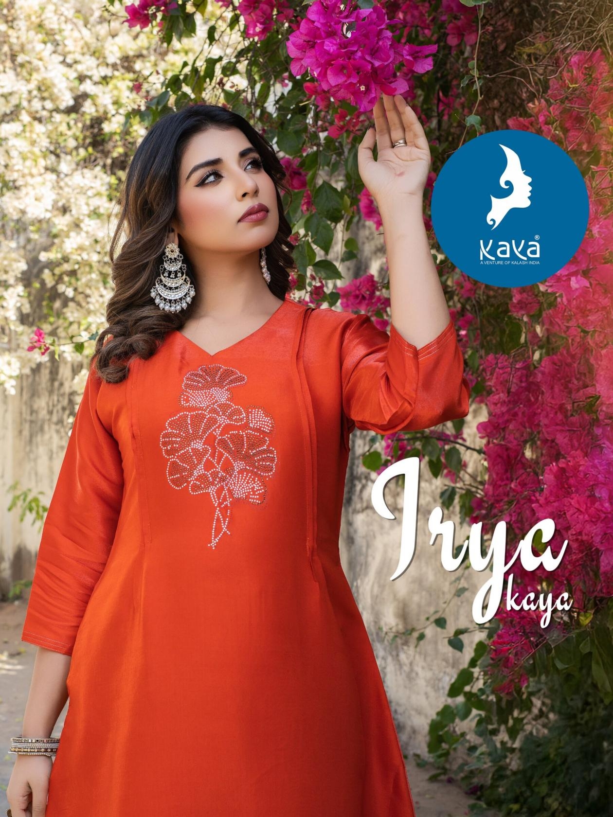 kaya irya series 01-04 roman glass wholesale kurti in surat 
